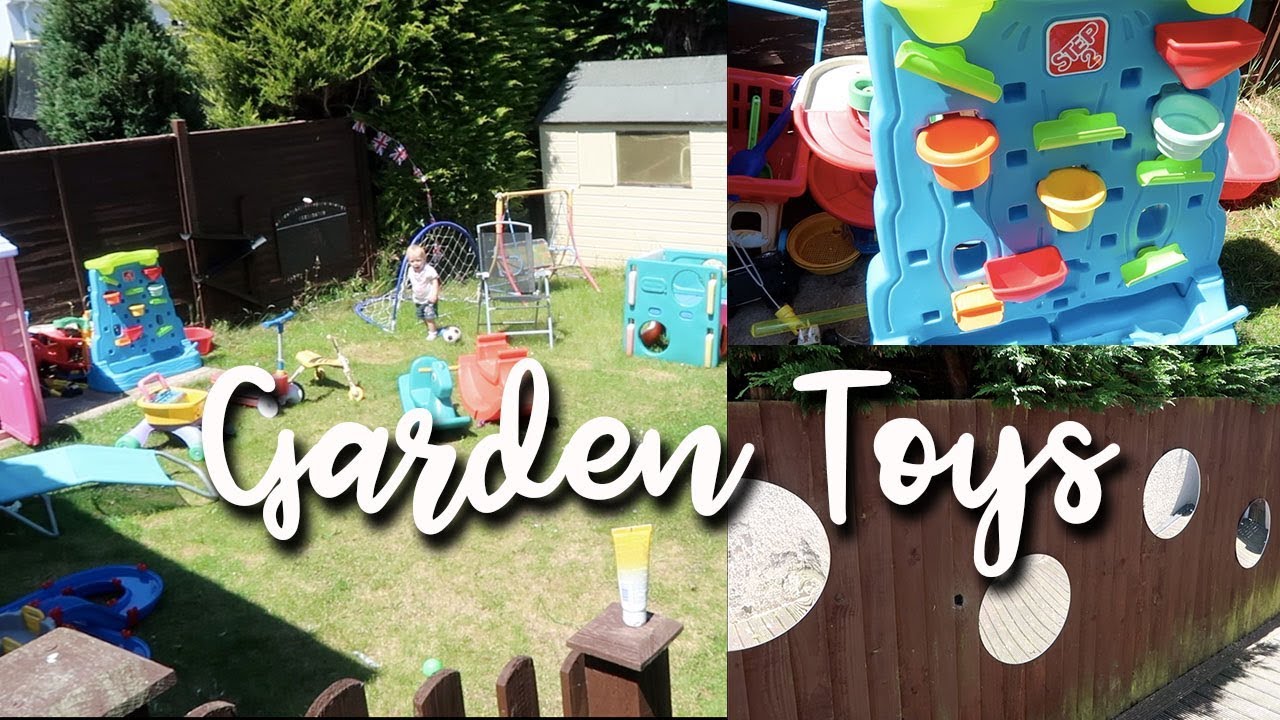 GARDEN TOUR BEST TOYS FOR UNDER 5'S - CHILDMINDERS INHOME CHILDCARE OUTSIDE PLAYROOM - A CHILDMINDIN