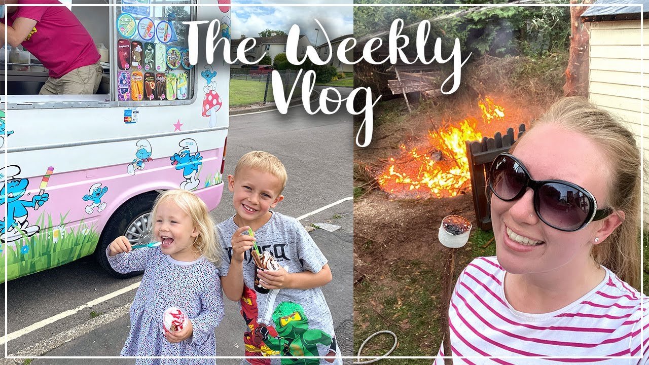 HUGE BONFIRE IN GARDEN - FATHERS DAY DISASTER AND HOUSE UPDATE - LOTTE ROACH
