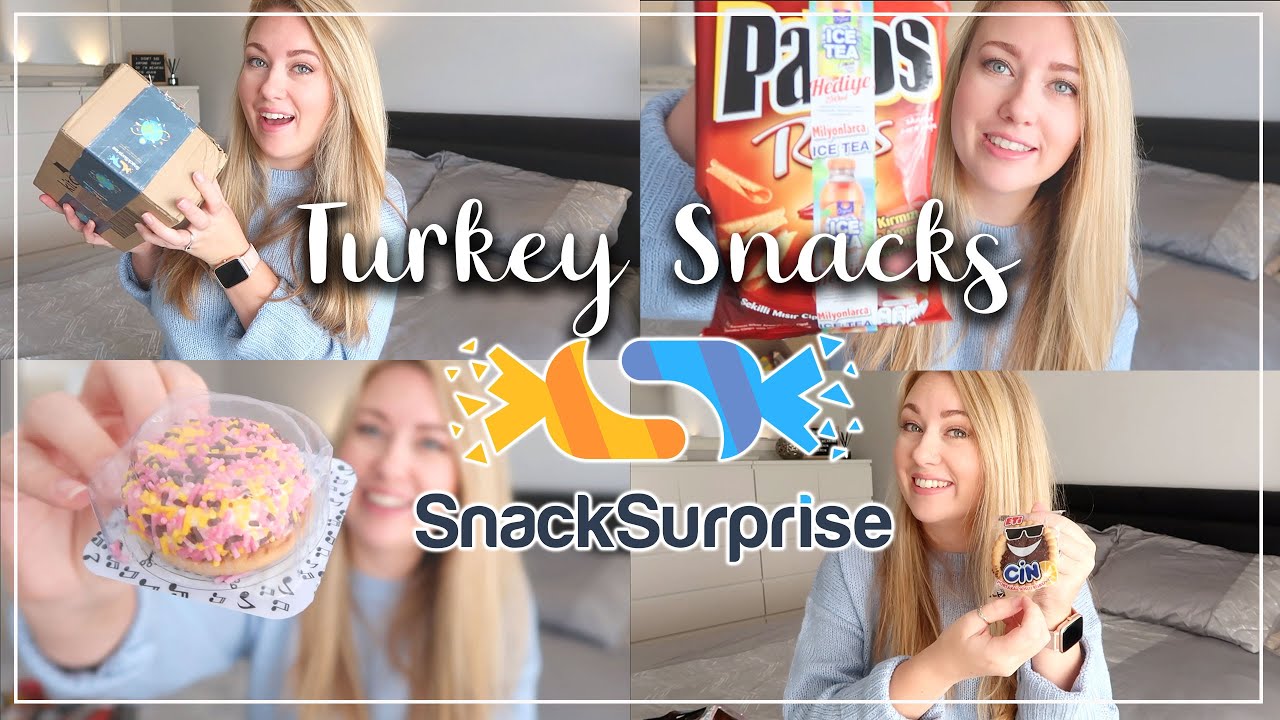 ENGLISH TASTING SNACKS FROM TURKEY - SNACK SURPRISE SUBSCRIPTION BOX - LOTTE ROACH